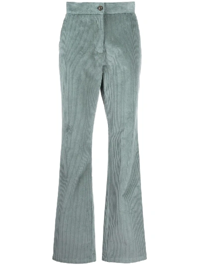 Shop See By Chloé Corduroy Trousers In Blue