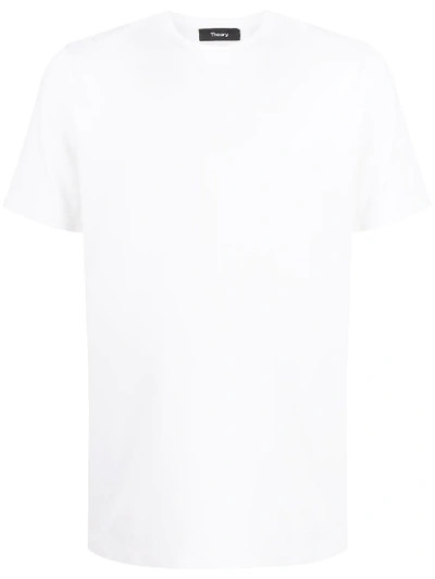 Shop Theory Jersey T-shirt In White