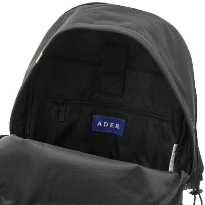 Shop Ader Error Tape Logo Backpack In Black