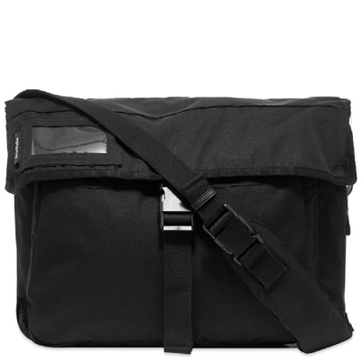 Shop Acne Studios Large Messenger Bag In Black