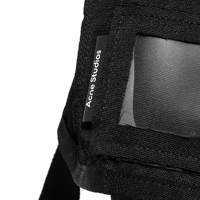 Shop Acne Studios Large Messenger Bag In Black