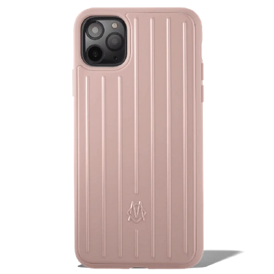 Shop Rimowa Polycarbonate Desert Rose Pink Groove Case For Iphone 11 Pro Max In Cactus Green