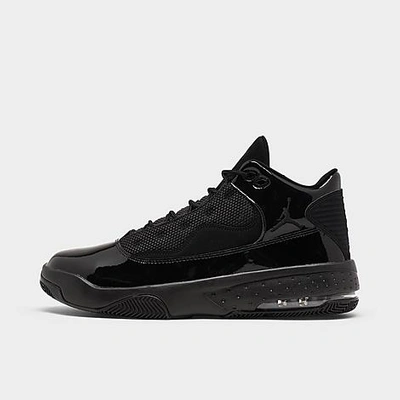 Shop Nike Jordan Max Aura 2 Basketball Shoes In Black/black/black