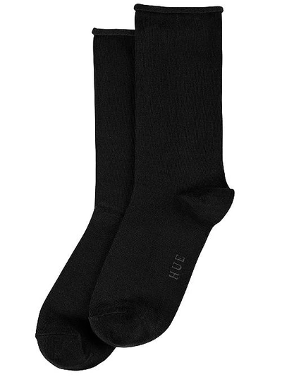 Shop Hue Jean Socks In Black