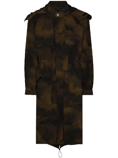 A-cold-wall* Multicolour Terrain Camouflage Parka Coat In Multicolour