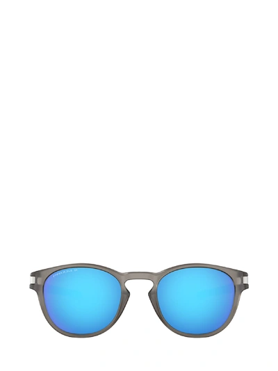 Shop Oakley Oo9265 Matte Grey Ink Sunglasses In 926532