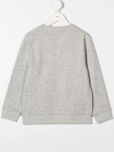 Shop Stella Mccartney Dancing Tree Print Sweatshirt In Grey