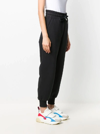 Shop Adidas By Stella Mccartney Tapered Track Pants In Black