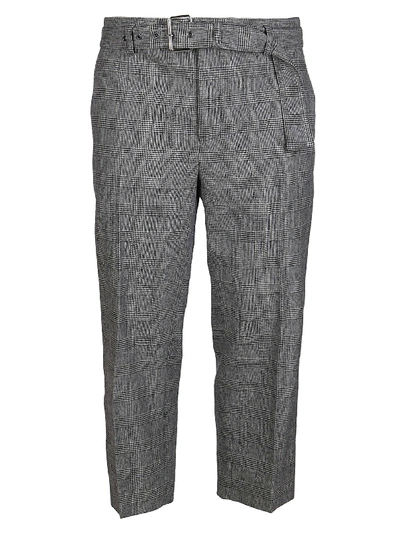 Shop Jw Anderson Grey Wool Blend Trousers