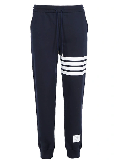 Shop Thom Browne Classic Sweatpant In Navy