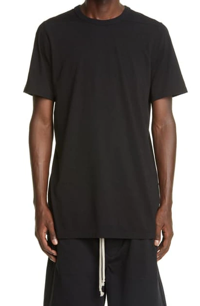 Shop Rick Owens Level T-shirt In Black