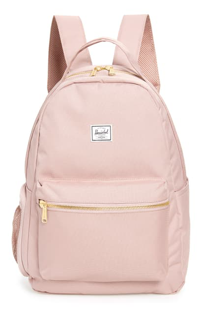 baby pink herschel backpack