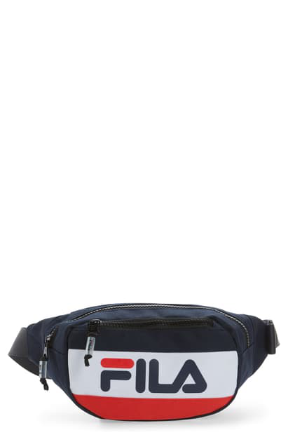 fila logo belt bag