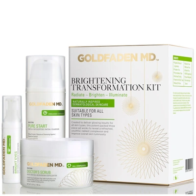 Shop Goldfaden Md Brightening Transformation Kit (worth $138.00)