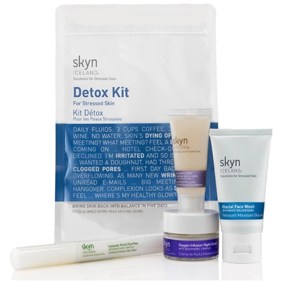Shop Skyn Iceland Detox Kit For Stressed Skin (worth $52.50)