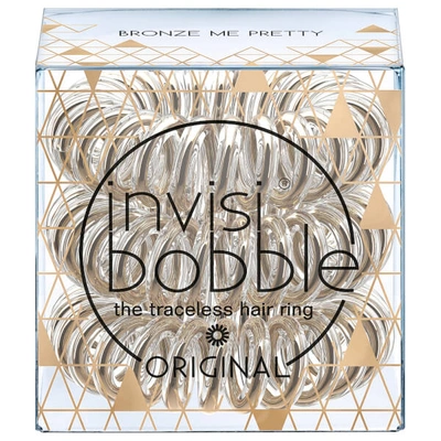 Shop Invisibobble Hair Tie - Time To Shine Edition - Bronze Me Pretty