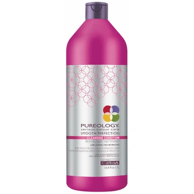 Shop Pureology Smooth Perfection Cleansing Conditioner 33.8oz (worth $136)