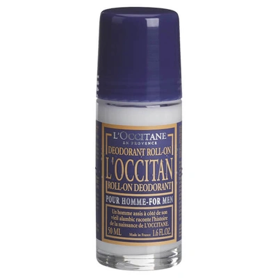 Shop L'occitane Roll On Deodorant For Men 50ml