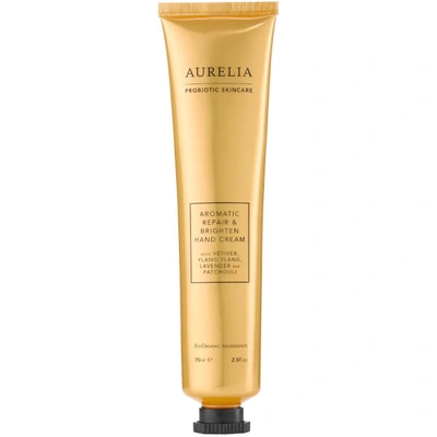 Shop Aurelia Probiotic Skincare Aromatic Repair And Brighten Hand Cream 2.6 oz