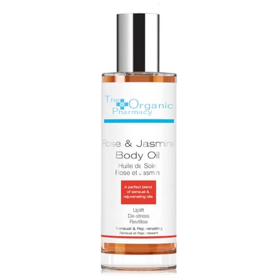 Shop The Organic Pharmacy Rose And Jasmine Body Oil 100ml/3.4oz