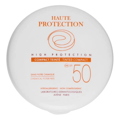 Shop Avene High Protection Tinted Spf50+ Compact - Beige