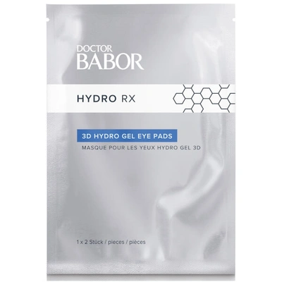 Shop Babor Hydro Rx 3d Hydro Gel Eye Pads (4 Pack)