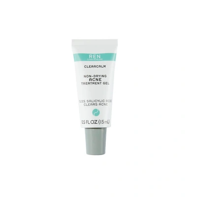 Shop Ren Clean Skincare Ren Clearcalm Non-drying Acne Treatment Gel 0.5 Fl. oz