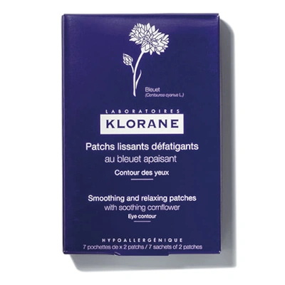 Shop Klorane Smoothing And Relaxing Patches With Soothing Cornflower (10g X 7)