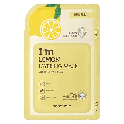 Shop Tonymoly I'm Layering Mask - Lemon