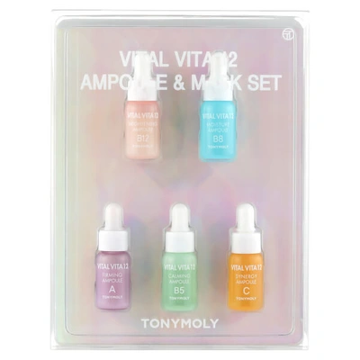 Shop Tonymoly The Vital Vita Ampoule + Mask Set (worth $48)