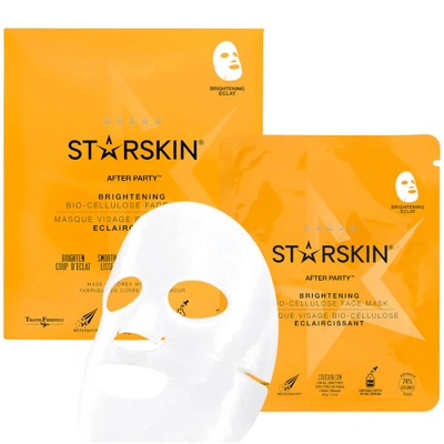 Shop Starskin After Party Brightening Coconut Bio-cellulose Second Skin Face Mask