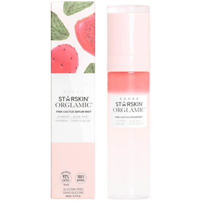 Shop Starskin Orglamic Pink Cactus Serum Mist Hydrate + Glow Shot 2.7 Fl. oz