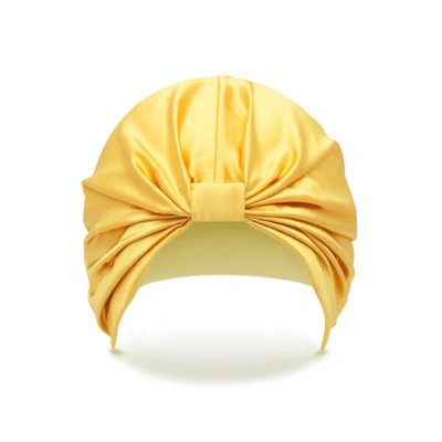 Shop Silke London Silke Hair Wrap The Sienna - Golden Yellow