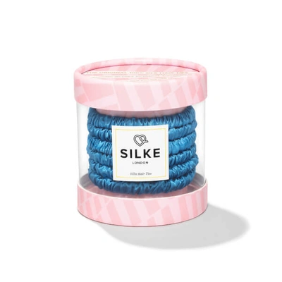 Shop Silke London Silke Hair Ties Bluebelle Powder - Blue
