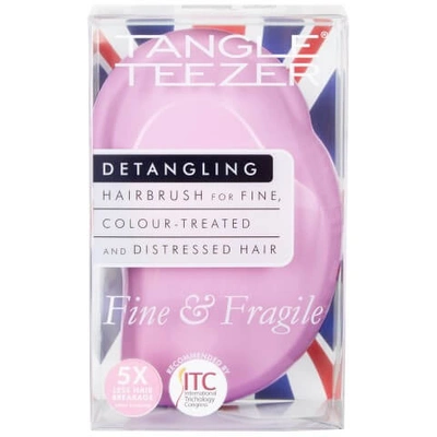 FINE & FRAGILE DETANGLING HAIRBRUSH - PINK DAWN