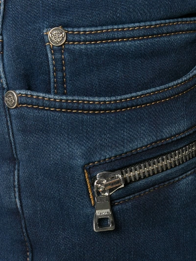 Shop Balmain Slim-fit Jeans In Blue