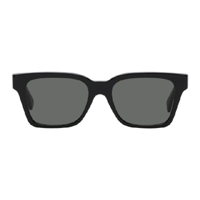 Shop Retrosuperfuture Black America Square Sunglasses