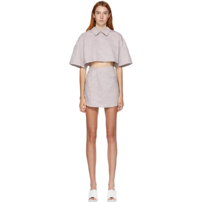 Shop Jacquemus Purple Arle Dress In Purple Purp