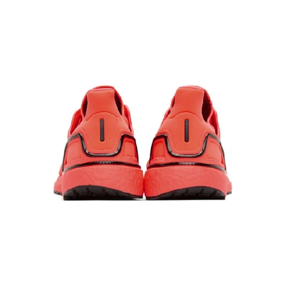 Shop Adidas Originals Pink Ultraboost 20 Sneakers In Pnk/blk