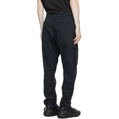 Shop Nike Black Woven Cargo Pants In 010 Black