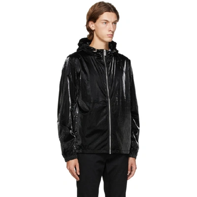 Shop Alyx 1017  9sm Black Nightrider Shell Jacket In Blk0001 Bla