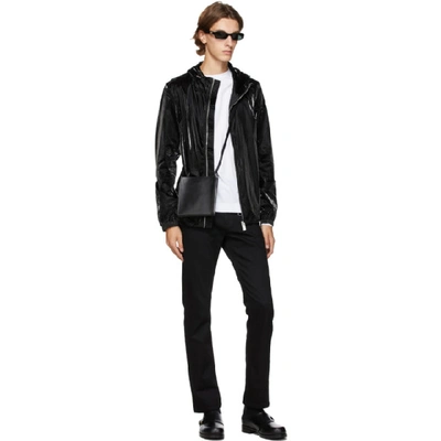 Shop Alyx 1017  9sm Black Nightrider Shell Jacket In Blk0001 Bla