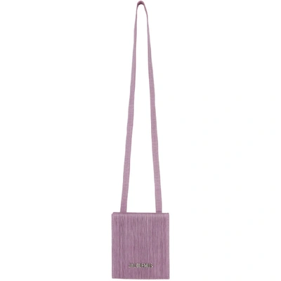 Shop Jacquemus Purple Le Gadjo Wallet In Pink