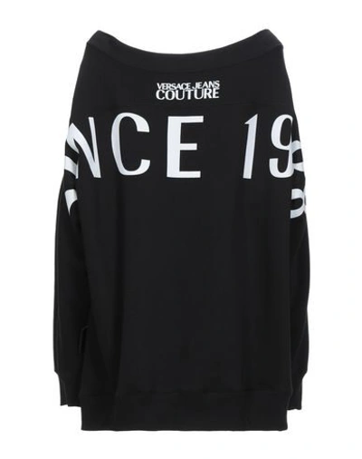 Shop Versace Jeans Couture Sweatshirt In Black