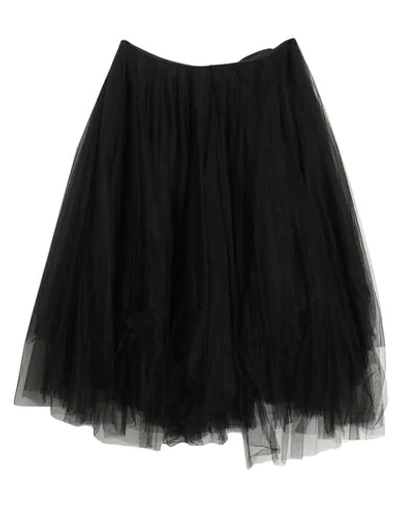 Shop Marc Le Bihan 3/4 Length Skirts In Black