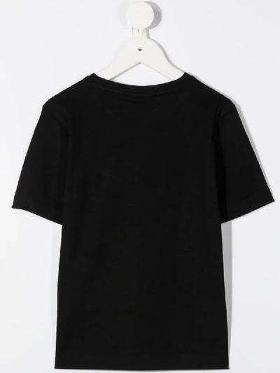 Shop Hugo Boss Logo Print T-shirt In Black