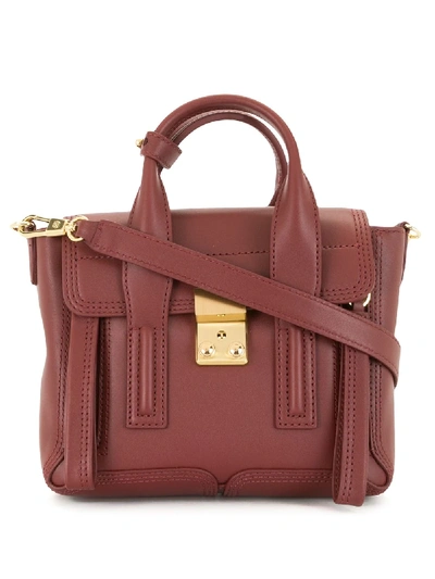 Shop 3.1 Phillip Lim Pashli Mini Satchel Bag In Brown