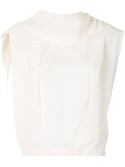 Shop 3.1 Phillip Lim Asymmetric Sleeveless Top In White