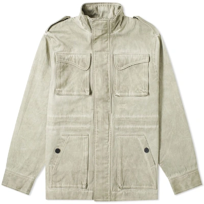 Shop A-cold-wall* Fade-out Field Jacket In Grey