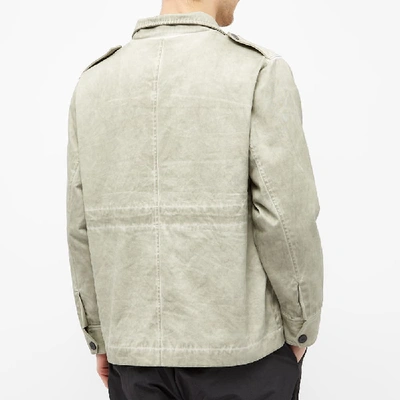 Shop A-cold-wall* Fade-out Field Jacket In Grey